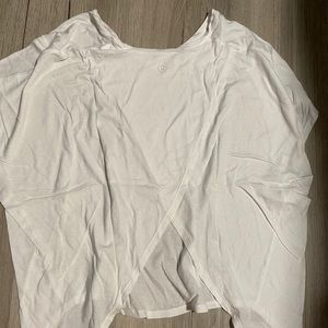 Lululemon open back yoga top